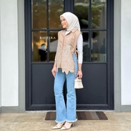 Baheera Vest - Formal Casual Outerwear Vest/ Wanita