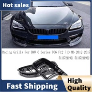 Car Double Slat Kidney Grills Front for     6 Series F06 F12 F13 M6 2012-2017 51137211921 5113721192
