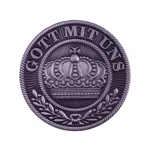 Gott Mit Uns Prussian Crown Replica brooch Retro German Imperial Belt Buckle Pin Prussian enlisted m