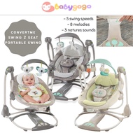 Ingenuity Convert me Swing 2 in 1 Seat Electronic Baby Portable Swing