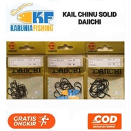 HITAM Daichi Daiichi Hook Chinu Solid DH-51 Black