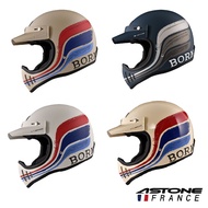 [ASTONE] SUPER RETRO AF11 Style Full Face Helmet Coaster Hat Helmet Motorcycle Full Face Helmet
