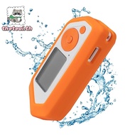 THETEAI Game Console Protective Cover, White/Orange Silicone For Flipper Zero Protective ,  Widget M