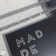 Chain bracelet / stainless steel Chain 4mm BC4 / 1902