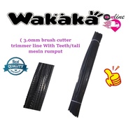 3.0mm brush cutter trimmer line With Teeth