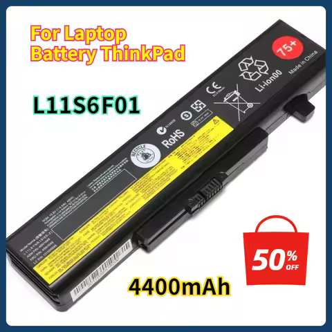 4400mAH 10.8V L11S6F01 Laptop Battery for ThinkPad B580 E431 E435 E440 E445 E531 E535 45N1048 45N104