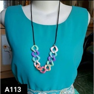 Ethnic Necklace A113 Women's Necklace Accessories Hijab Necklace LongTALI Party Necklace