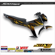 STRIPING STICKER SATRIA FU FI / STRIPING MOTOR SATRIA FU INJEKSI KEREN