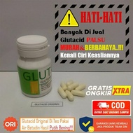 Glutacid Original 100 Asli Pemutih Kulit Tubuh Wajah Herbal Alami