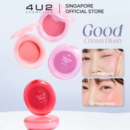 [4U2] 🇸🇬 Good Cream Blush🍓Bestseller! pH Color-Changing | Multi-Use | Easy to Blend | Longwear | Shi