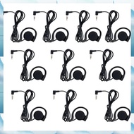 [G V W E] 3.5mm Wireless Headphone Tour Guide System,Single Side Earphone,for T131,T131S T130P,TT116