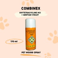 COMBINEX PET WOUND SPRAY 170 ml FOR CATS/DOGS/LIVESTOCK