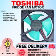 TOSHIBA NMB-MAT FRIDGE FAN MOTOR GR-W71MDAZ/GR-W76MDAZ/GR-W77MDAZ/ 4715JL-04W-S20-DC12V-0.23A-125 x 