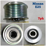 CLUTCH PULLEY NISSAN URVAN E25 7PK MITSUBISHI TYPE