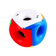 Qiyi 3x3 Void cube stickerless puzzle cube speed cube 3x3 Brain Teaser Cube Gift for Kids Adults