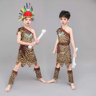 Savage Costume Ready Stock Children Savage Primal Costume Indian Dance Costume Toddler Savage Costum