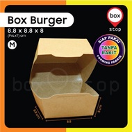 Burger Box - Burger Box - Burger Box - CHOCOLATE KRAFT - M (50 pcs)
