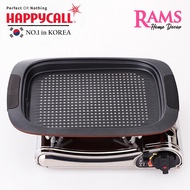Happycall 40cm Rectangle Induction Non Stick Diamond Korean Barbecue Grill Pan