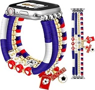 JR.DM Christmas Holiday Watch Band Compitable with Apple Watch 38mm 40mm 41mm 42mm 44mm 45mm Women G