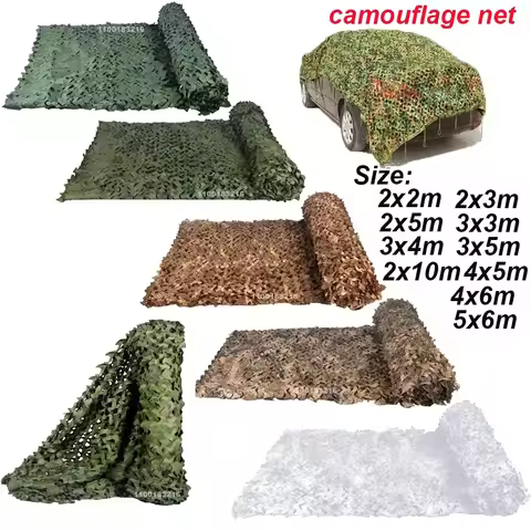 camouflage net military uniform camouflage net hunting camouflage net car tent white blue green blac