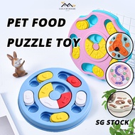 {SG} Dog Puzzle Toy Cat Treat Toy Pet Puzzle Feeder Dog Interactive Toy Dog Slow Feeder Pet Keep Ene