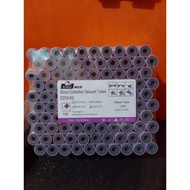 Blood collection tubes EDTA k2 10ml glass