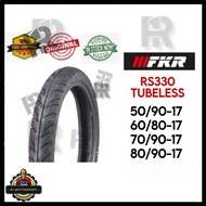 [FKR] RS330 Diamond Tubeless Tayar Tyre 50/90-17 60/80-17 70/90-17 80/90-17