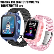 For OK Watch WONLEX T18 PRO T31 C8 C7 A5 T25 T66 T55 PRO MAX K9 Strap Children's Kids Smart Watch Pl