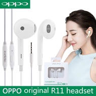 OPPO R11 MH135 Original headphones R9 r11s plus A79 F1s A73 a57 headset 3.5mm Earphones