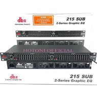 Equalizer DBX 215 Sub Grade A 2Series Graphic EQ Equalizer Dbx215sub Bagus