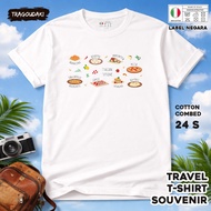 ITALY SOUVENIR T-SHIRT 40 WEAR ITALY COUNTRYTAG COTTON 24S SOUVENIR PREMIUM GIFT
