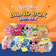 [กล่องสุ่ม Disney 8เหลี่ยม] Blind Box พวงกุญแจ ดิสนีย์ จี้ห้อยกระเป๋า Mickey/Pooh/Stitch/Alien ลิขสิ