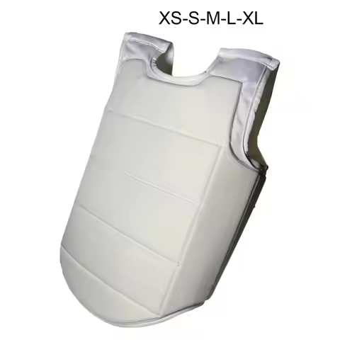 Adjustable Karate Chest Protector Chest Guard Belly Ribs Protection Pad Body Protector for Youth Adu