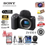 Sony ZV-E10 II ZVE10 II Mirrorless Camera with 16-50mm II Lens 4k60 26MP ( 1Year Warranty )