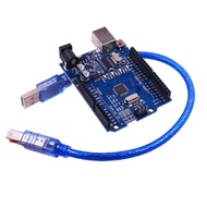 Arduino U O R3 Development Board ATmega328P CH340 CH340G USB Cable Straight Head