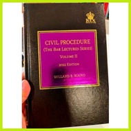 ☎ RIANO-CIVIL PROCEDURE VOL.2 2022