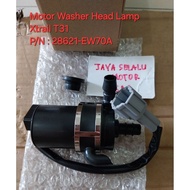 Motor Washer Waser Front HeadLamp Head Lamp Tube Nozzle Front Bumper Nozzle Nissan X-Trail Xtrail T3
