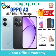Oppo A3 4G (8/128GB) | Snapdragon 6s Gen 1 | 50MP Main camera | 5100mAh | 2 Years Oppo Warranty | Fr