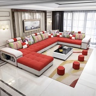 โซฟาห้องรับแขก living room sofa โซฟาโมเดิร์น โซฟาครอบครัว โซฟาเข้ามุม 7 ที่นั่ง รุ่น Joyful S1