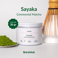 BrewHub Akuka Ceremony Matcha 30g, 100g - 100% Pure Matcha PowderPURE