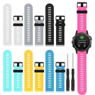 Soft Silicone Strap Replacement Watch Band Tool For Garmin Fenix 3 / 5X GPS Watch