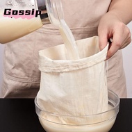 GOSSIP Filter Strainers Bag, Cold Brew Bags Portable Cheese Cloth, Cheesecloth Bags Reusable Tea Yog