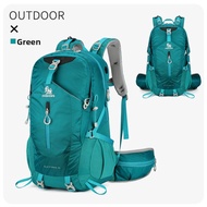 [Free Rain Cover] 40L Large Capacity Hiking Backpack Outdoor Hiking Backpack Decompression Backpack