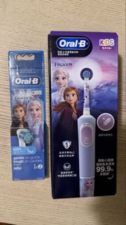 Oral-B Frozen 兒童電動牙刷 再送加兩個刷頭