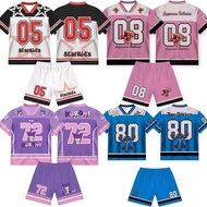 MILANO JERSEY SET FOR BOYS & GIRLS AGED 2-10 YEARS ONE SET OF KIDS' JERSEYS UsNISEX SPORTS T-SHIRTS 
