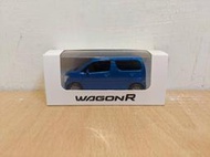 ~ 阿開王 ~ 原廠 Suzuki Wagon R K-car 1/43 鈴木 迴力車 小型車 藍