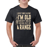 Just Because I'M Old T-Shirt Funny 2Nd Amendment Second Gun Rights Men'S Tee