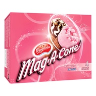 F&amp;N Magnolia Mag-A-Cone Ice Cream - Strawberry &amp; Vanilla