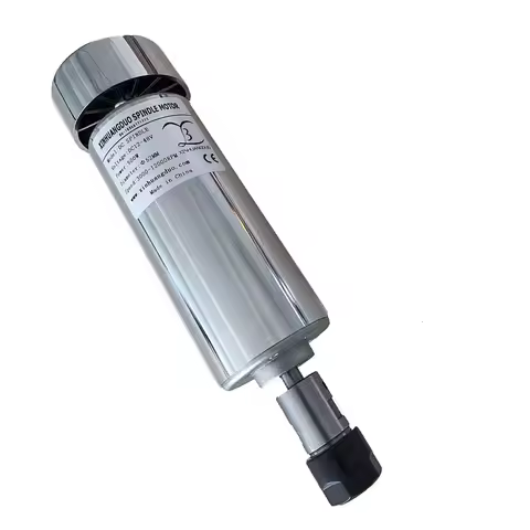 CNC Spindle 500W Air Cooled Spindle Motor 0.5KW ER11/ ER16 Collet DC 0-48V Router 52mm For Drilling 