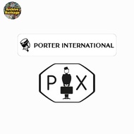 Yoshida p0rter Exchange PX logo sticker
